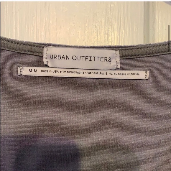 Urban Outfitters Silver Velvet Cropped Jumpsuit(M) - Picture 6 of 7